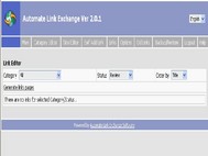Automate Link Exchange screenshot